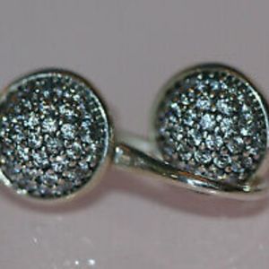 Dazzling droplet earrings